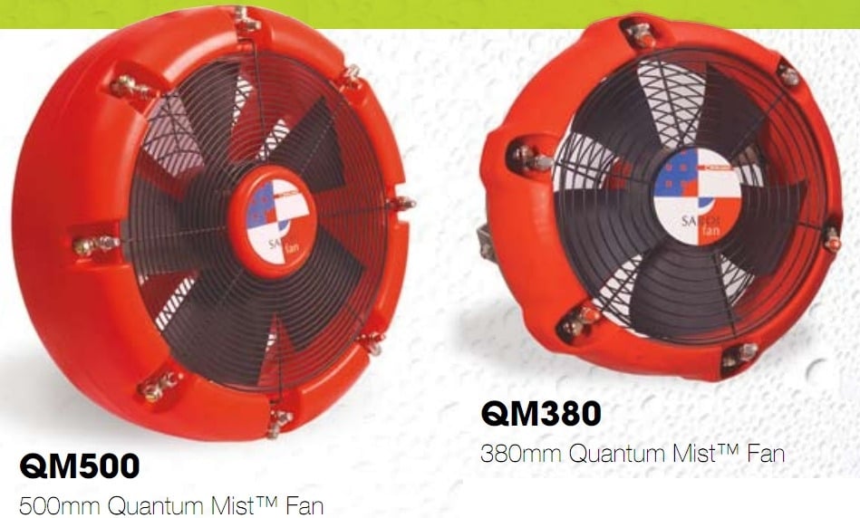 Croplands Quantum Mist™ Sprayers — Quantum Mist™ 5-blade heads